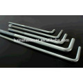 High quality Iron galvanized L shape bolt, l type anchor bolt, l-bolt